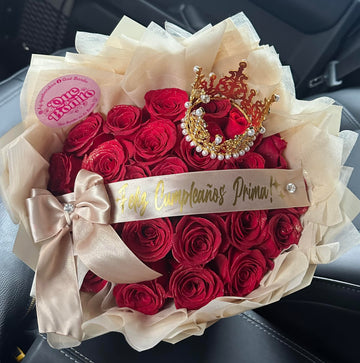 24 Rose Birthday Bouquet $135.00