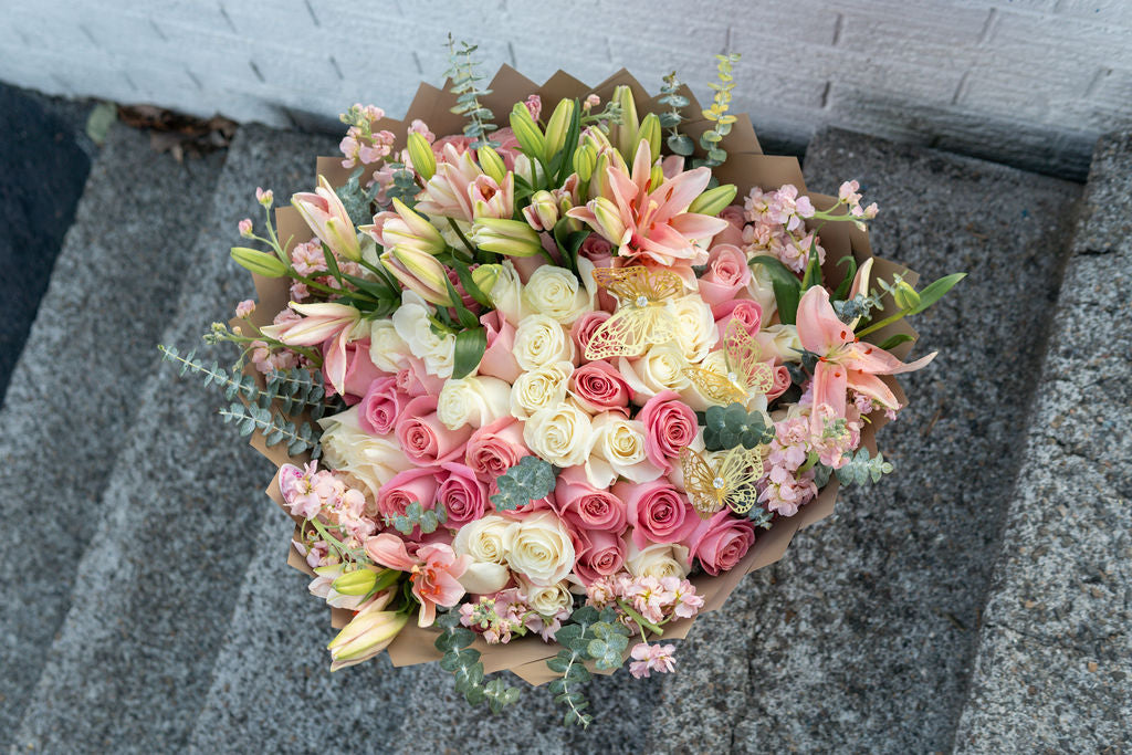 24 rose pink graduation 🎓🌸