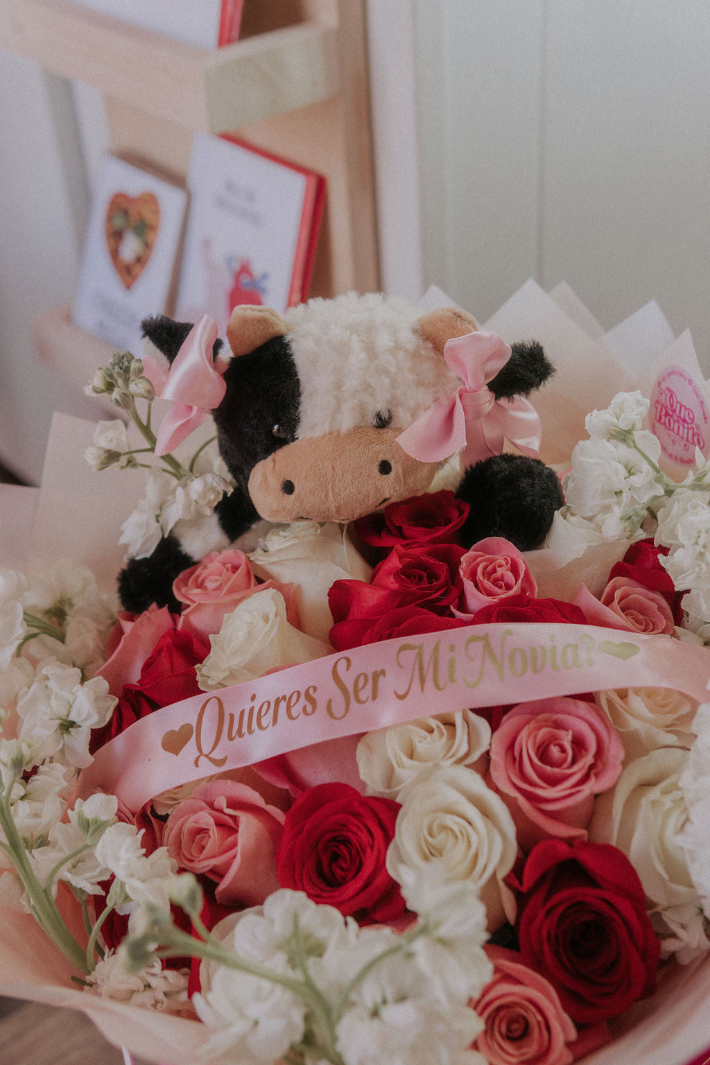 24 Rose pink Graduation Bouquet 🎓🎀